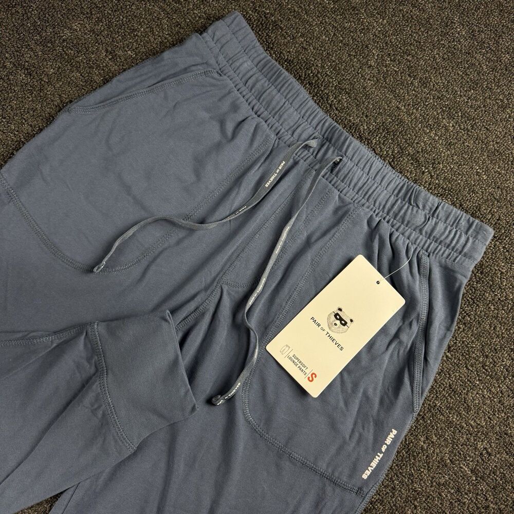 Pair Of Thieves Joggers Men Small Blue Stretch Elastic Waist Athleisure Pants